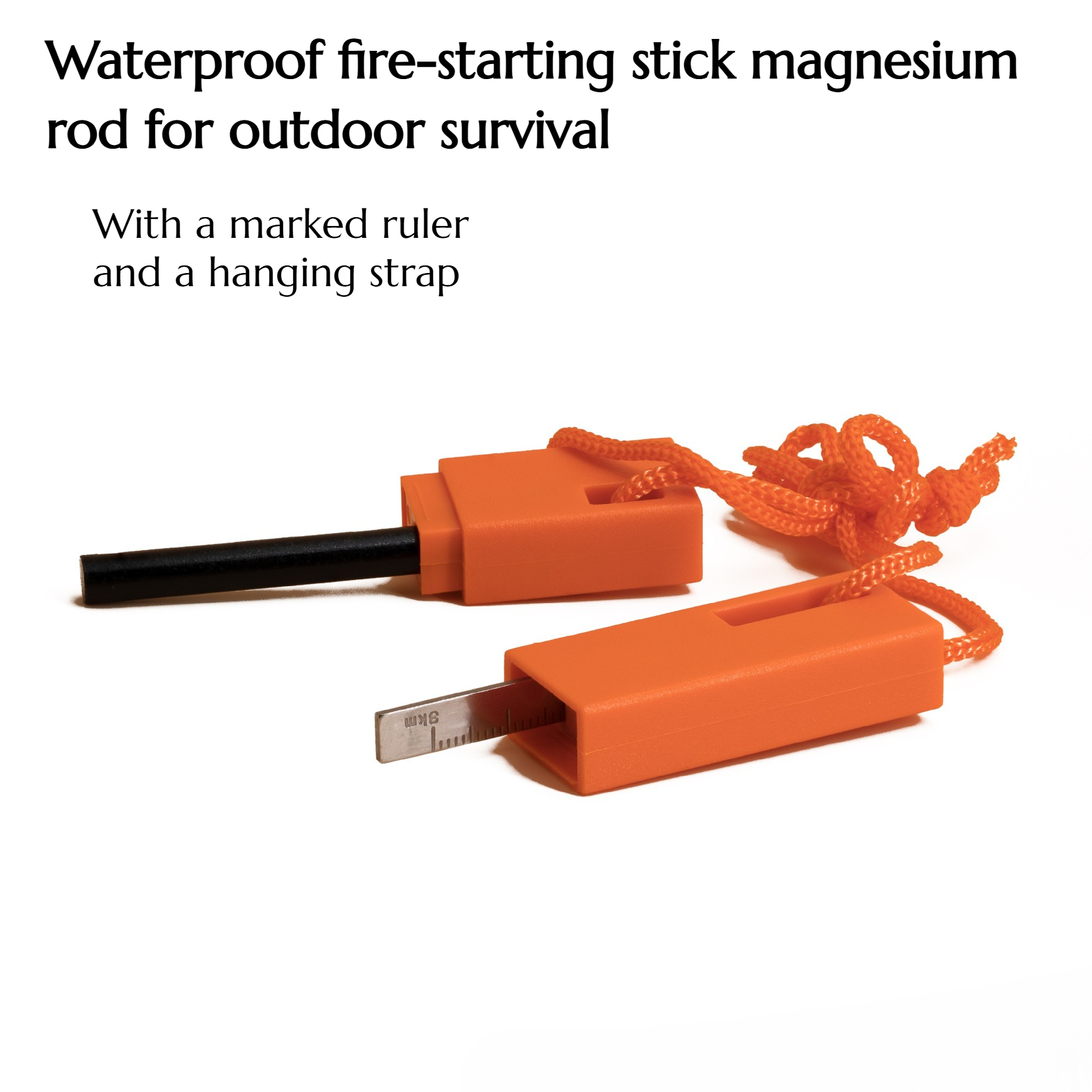 5PCS Outdoor Survival Waterpro - Magnesium Fire Starter review and price