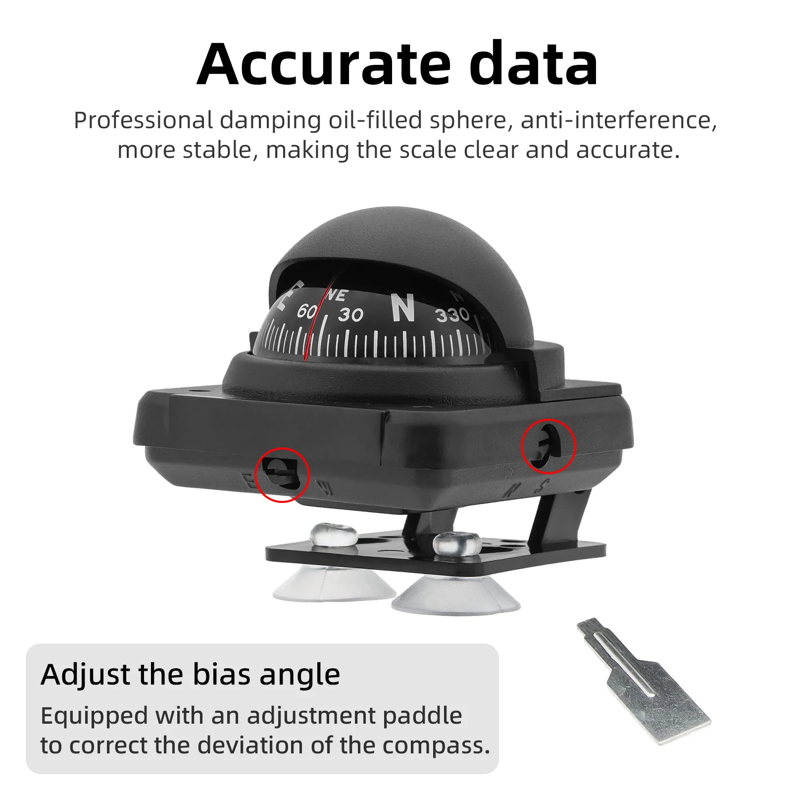 Vehicle Navigation Car Compass - Compass Lensatic review and price