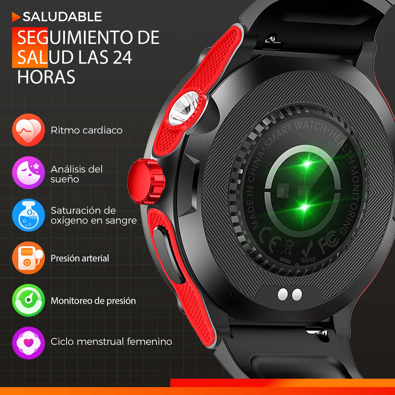 EIGIIS Smart Watch 3ATM Waterp - Compass Lensatic review and price
