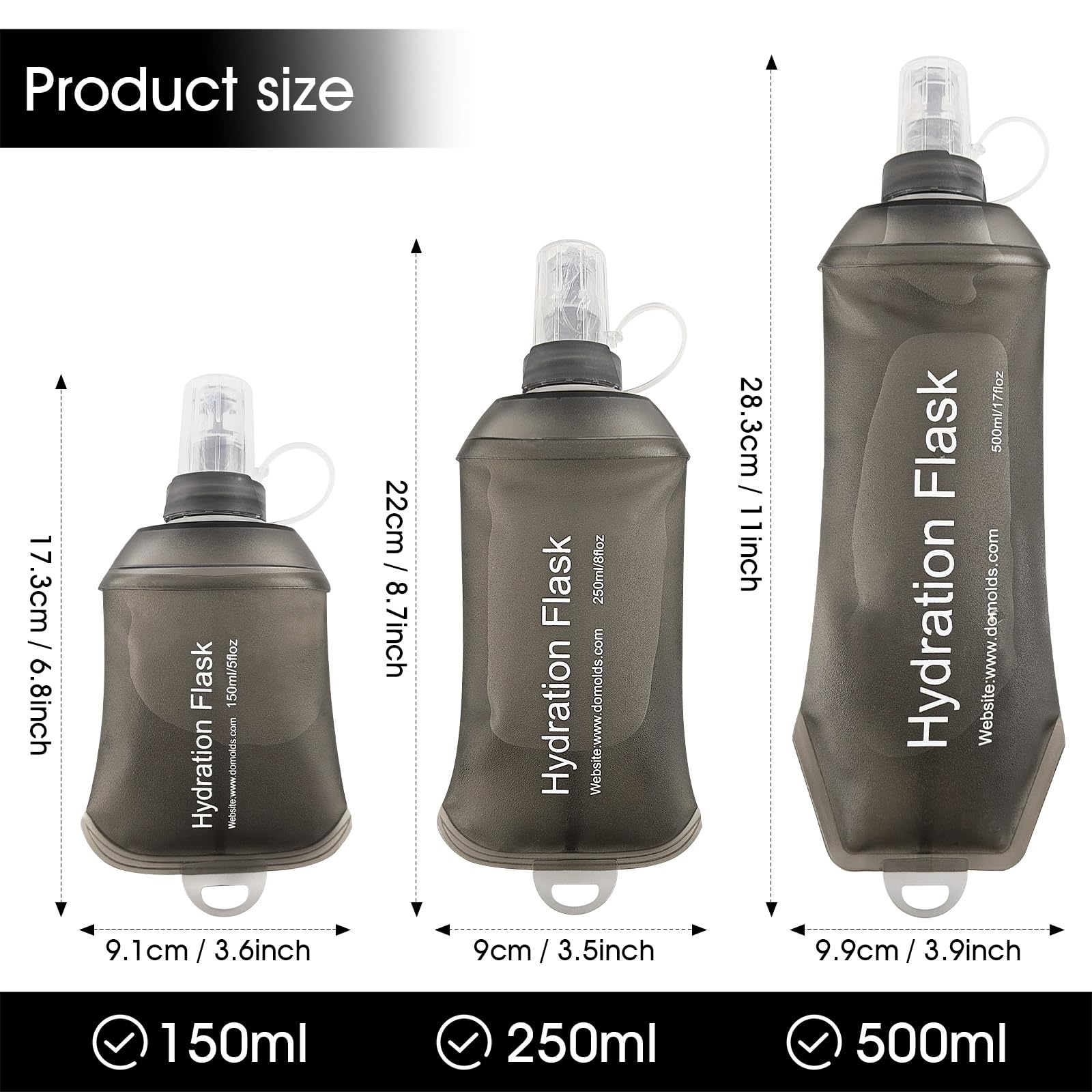 Soft Flask, TPU Collapsible So - Water Bag Collapsible review and price