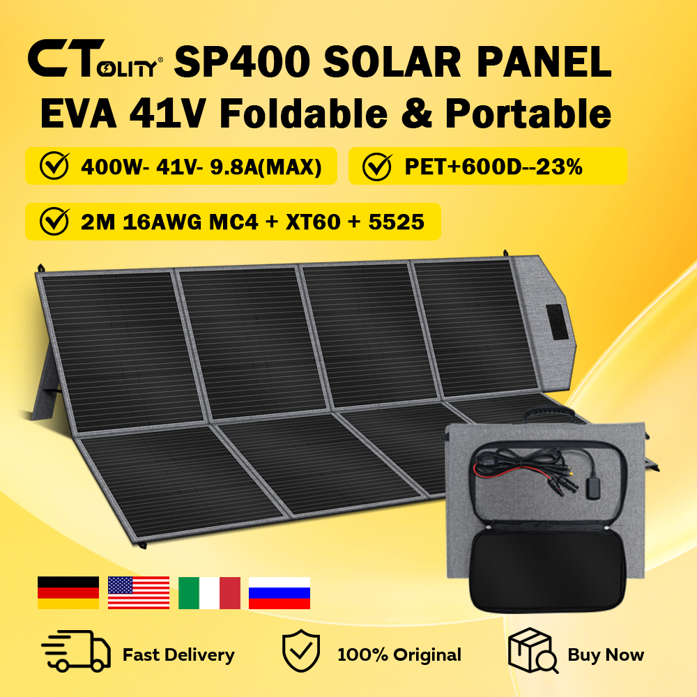 CTOLITY SP400 Portable Solar P - Solar Emergency Charger review and price