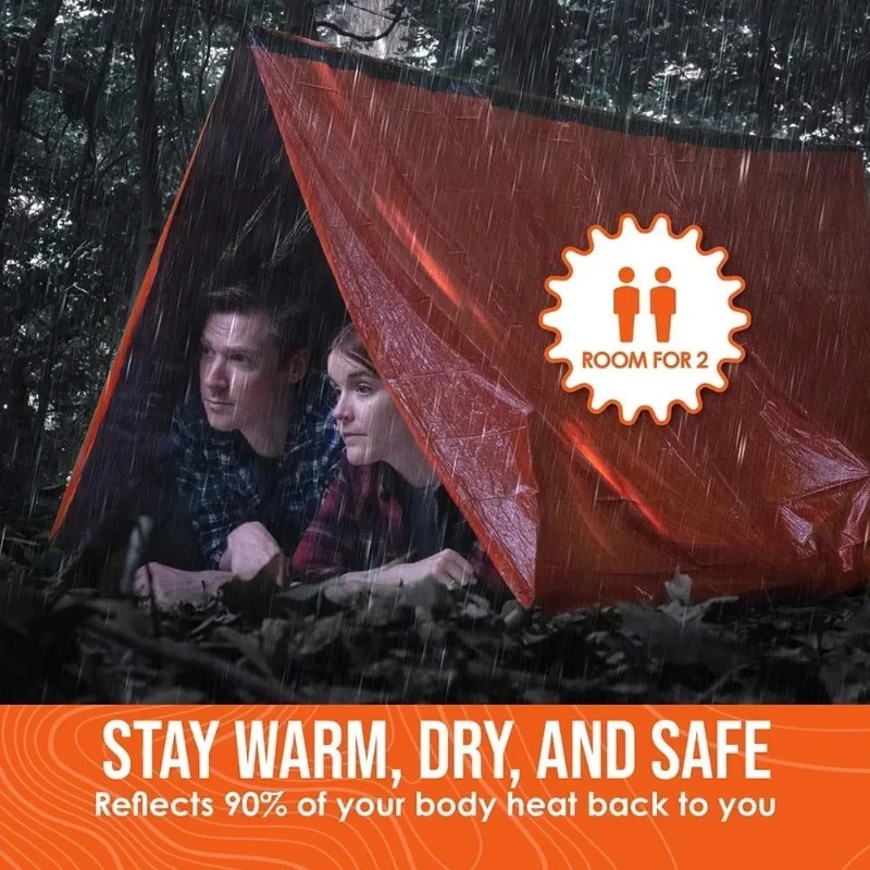2 Person Emergency Shelter Biv - Emergency Mylar Tent review and price