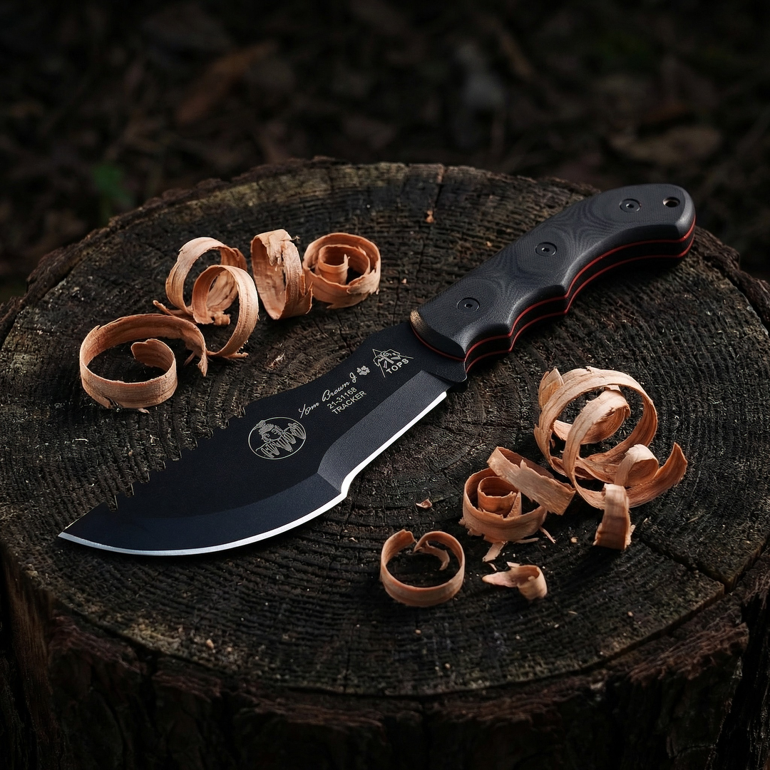 TOPS Tracker - Jungle Rescue K - Bushcraft Knife Fixed review and price
