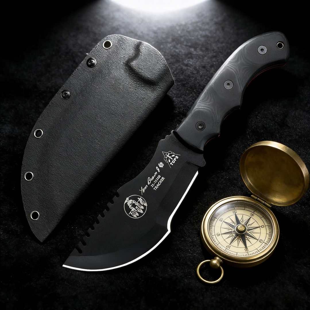 TOPS Tracker - Jungle Rescue K - Bushcraft Knife Fixed review and price