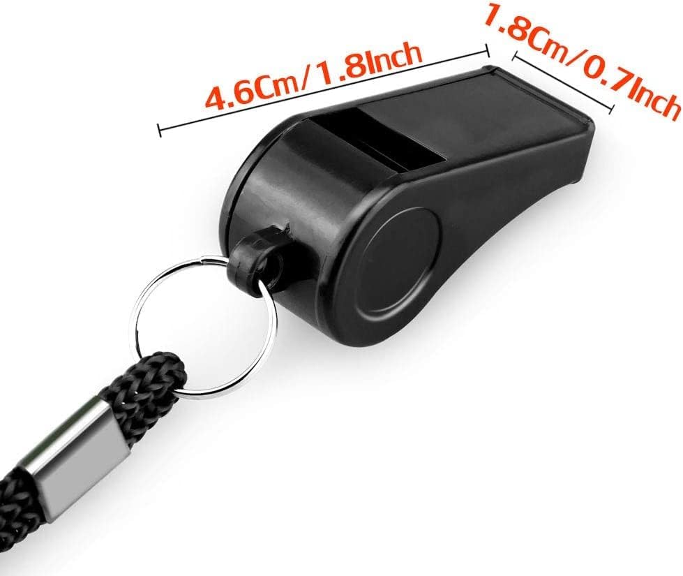 Whistles with Lanyard for Refe - Emergency Whistle Loud review and price