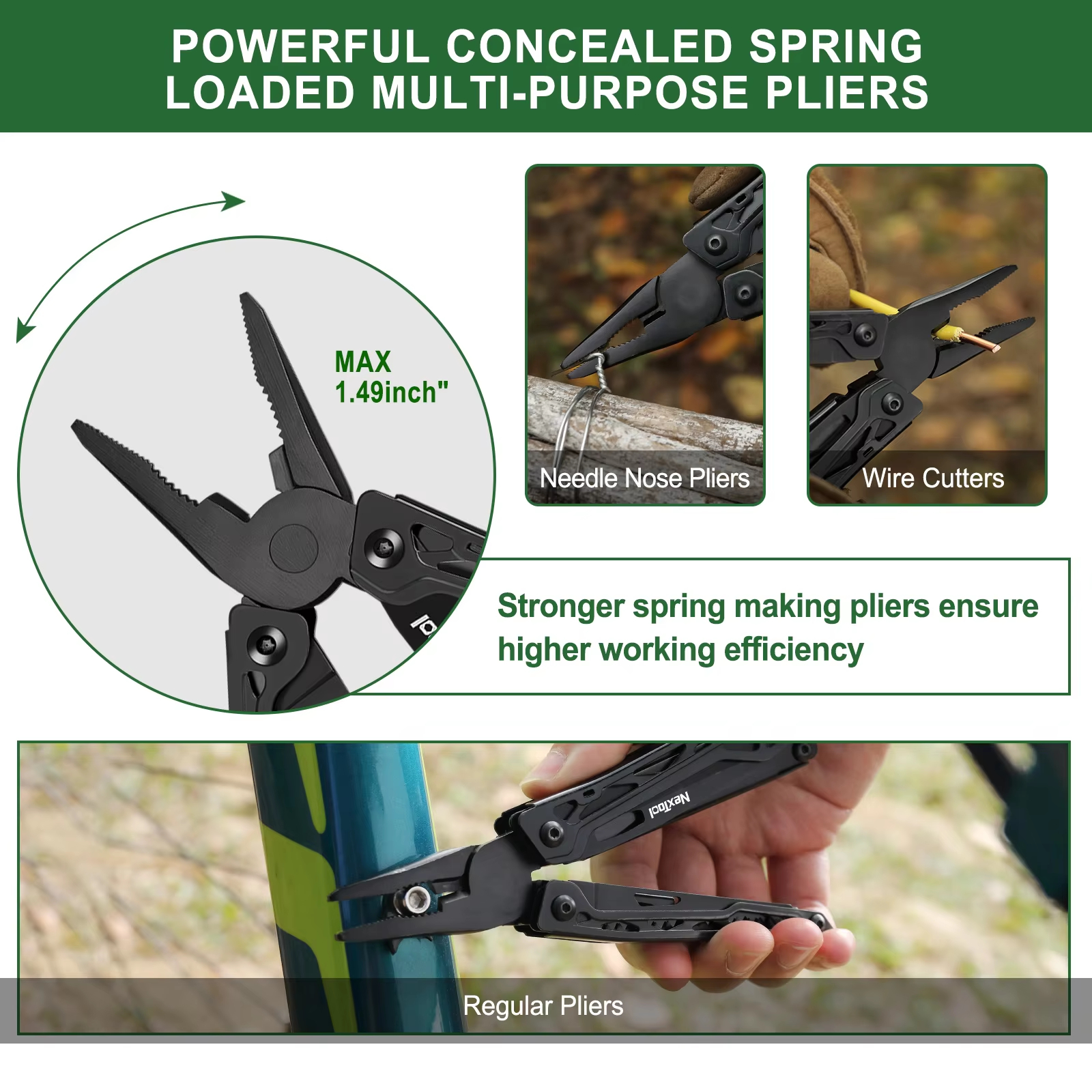 Nextool Black Knight 11 in 1 F - Multi Tool Plier review and price