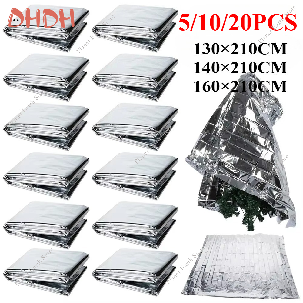 Emergency Thermal Blanket 5/10 - Survival Blanket Reflective review and price