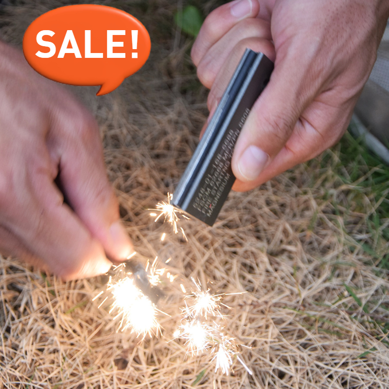 Waterproof Magnesium Flint & S - Magnesium Fire Starter review and price