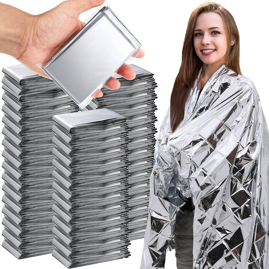 Pcs Emergency Blankets for Sur - Survival Blanket Reflective review and price