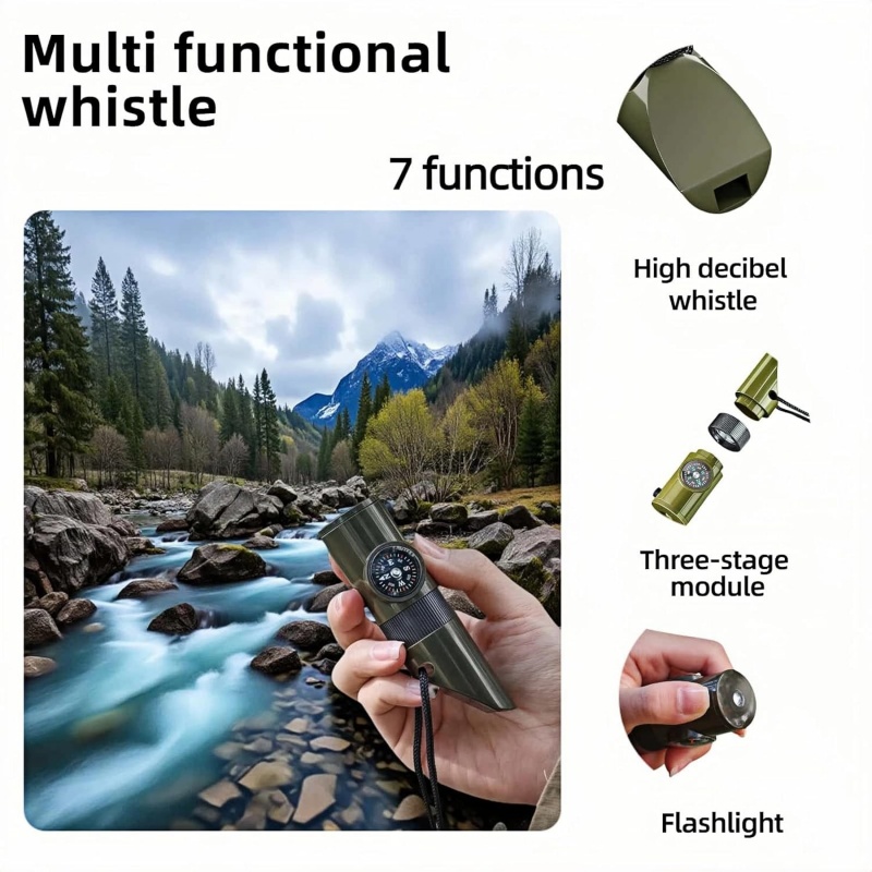 3-in-1 Emergency Whistles with - Emergency Whistle Loud review and price