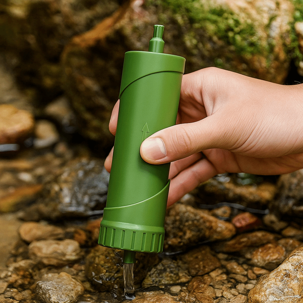 ABS Outdoor Mini Water Filter  - Water Purification Straw review and price