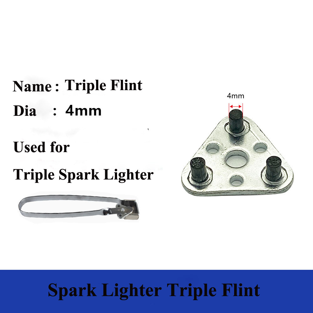 1pc Spark lighter stone Triple - Fire Starting Kit review and price