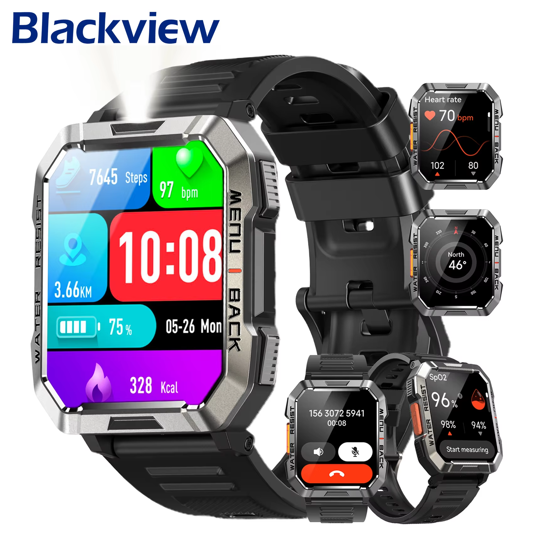Blackview W60 Waterproof Smart - Compass Lensatic review and price