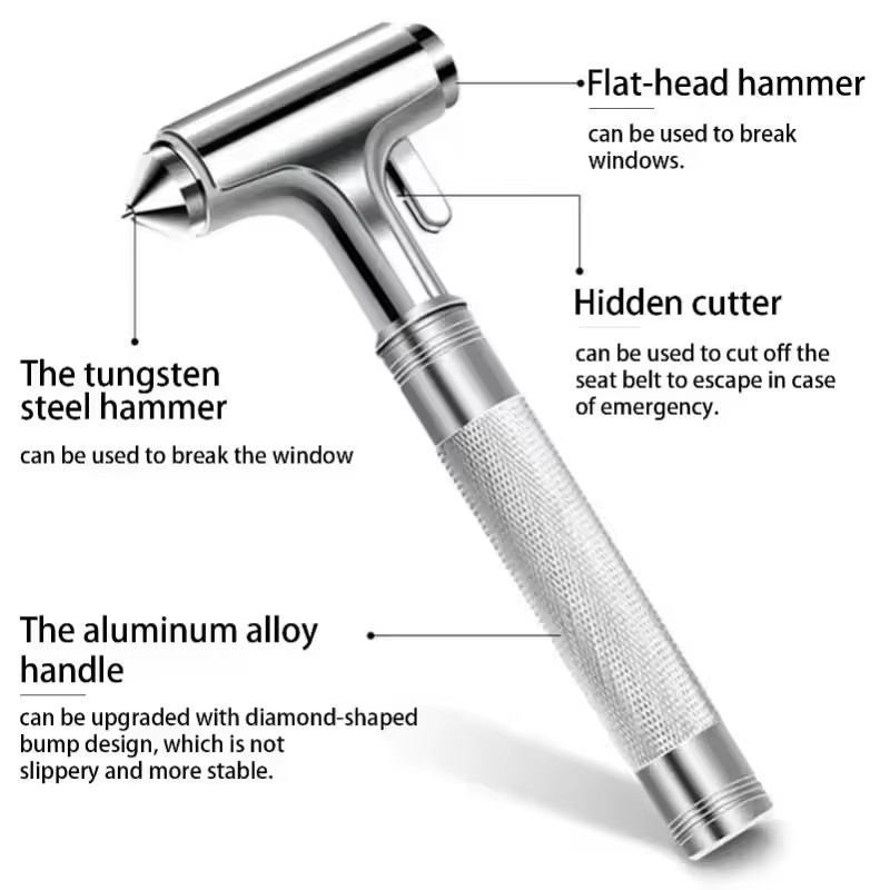 Car Safety Hammer Car Window B - Rescue Rope Throw review and price
