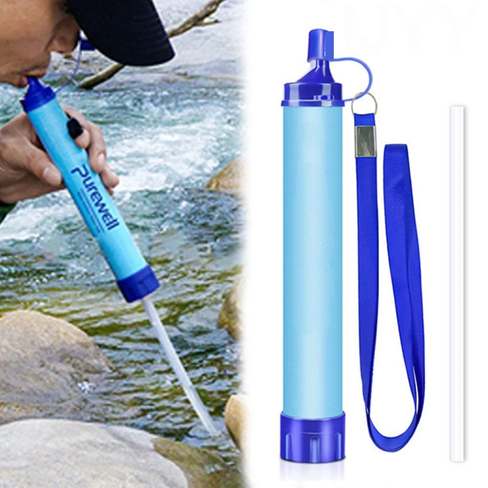 1pc Outdoor Mini Water Filter  - Water Purification Straw review and price