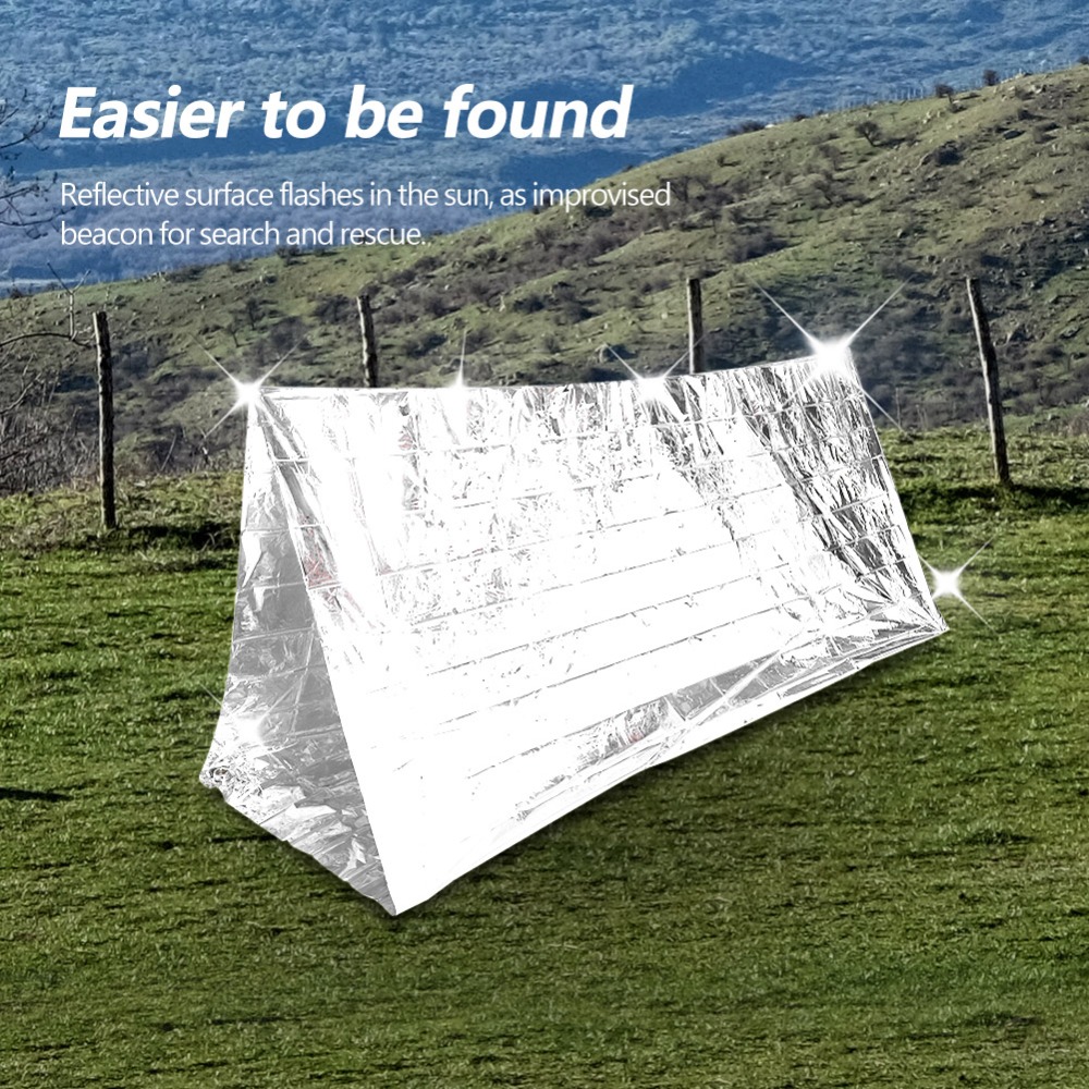 2 Pcs Reflective Emergency She - Survival Blanket Reflective review and price