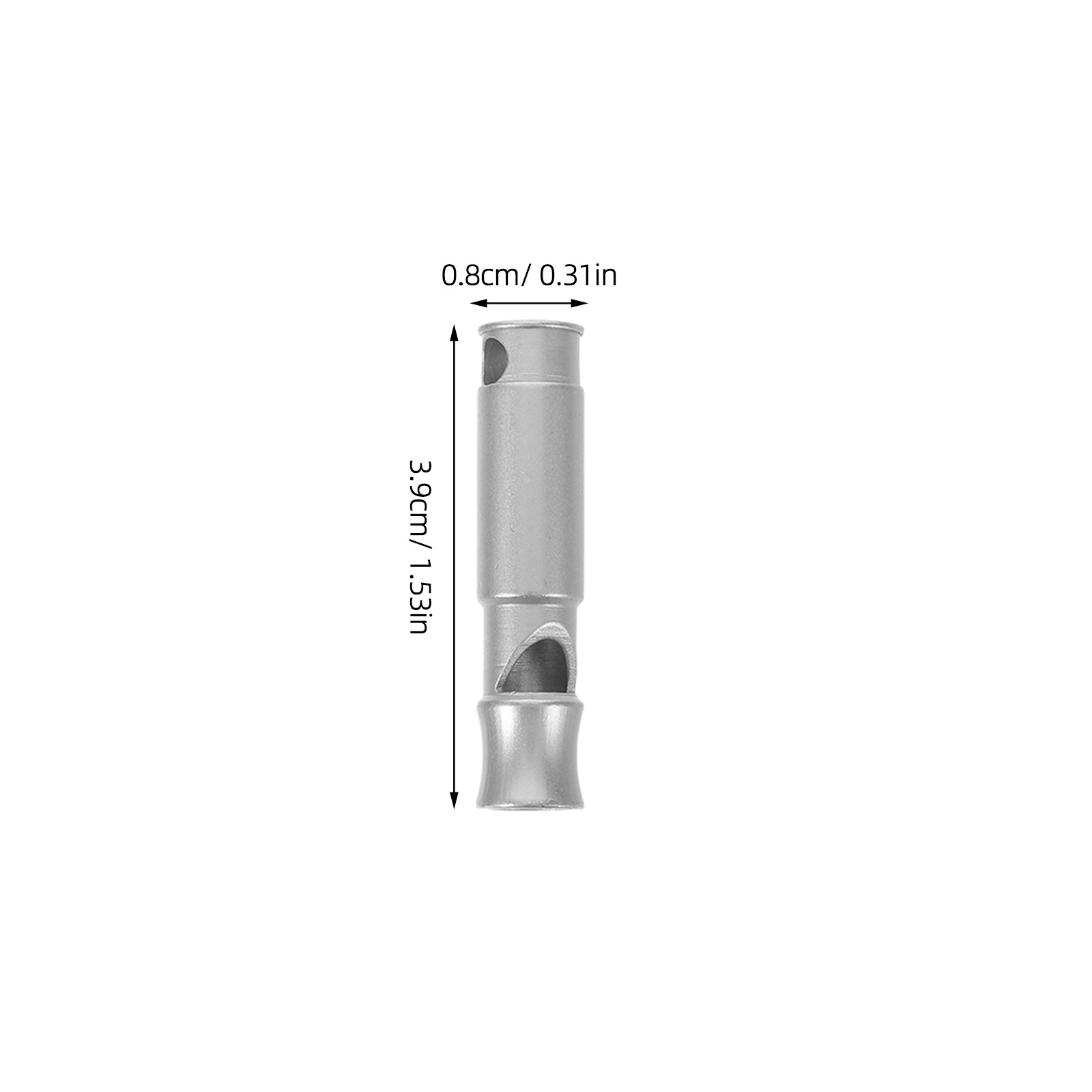2Pcs Mini Stainless Steel Surv - Emergency Whistle Loud review and price
