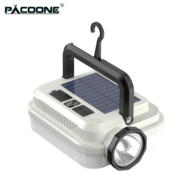 PACOONE Multifunctional Campin - Solar Emergency Charger review and price