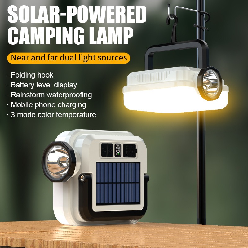 PACOONE Multifunctional Campin - Solar Emergency Charger review and price