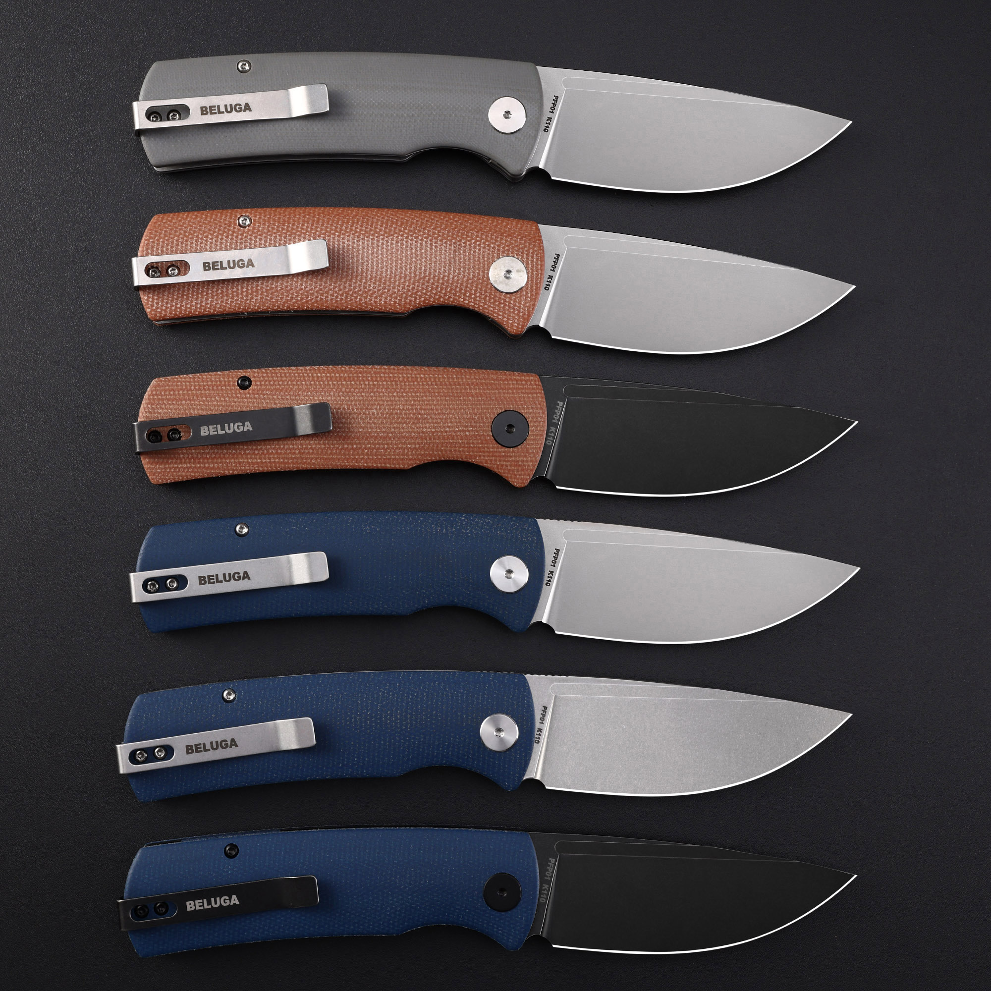 Petrified Fish Beluga PFP01 Qu - Bushcraft Knife Fixed review and price