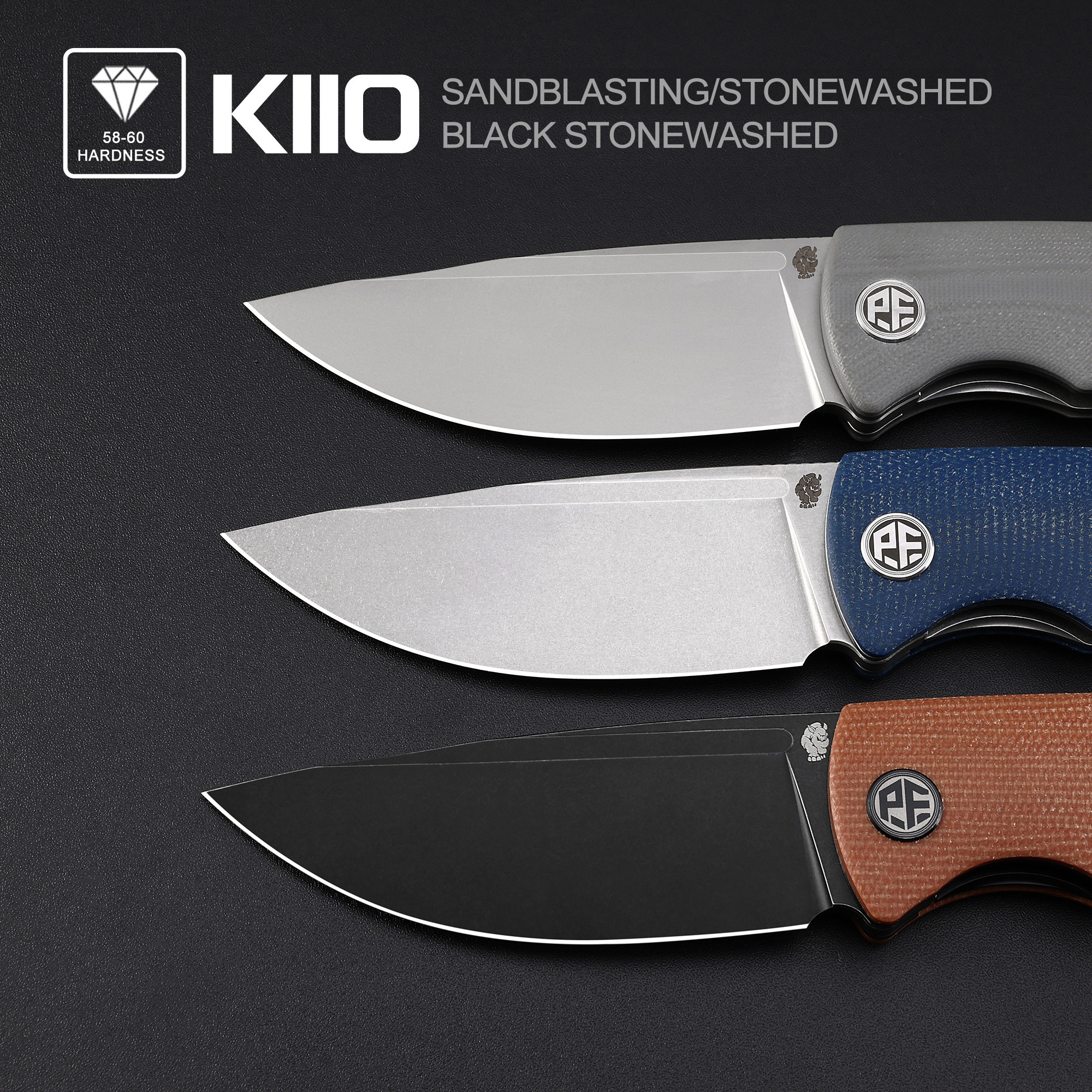Petrified Fish Beluga PFP01 Qu - Bushcraft Knife Fixed review and price