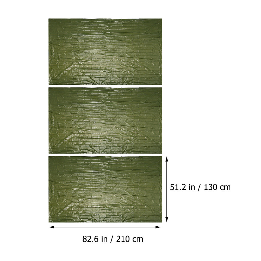 3Pcs Emergency Survival Blanke - Survival Blanket Reflective review and price