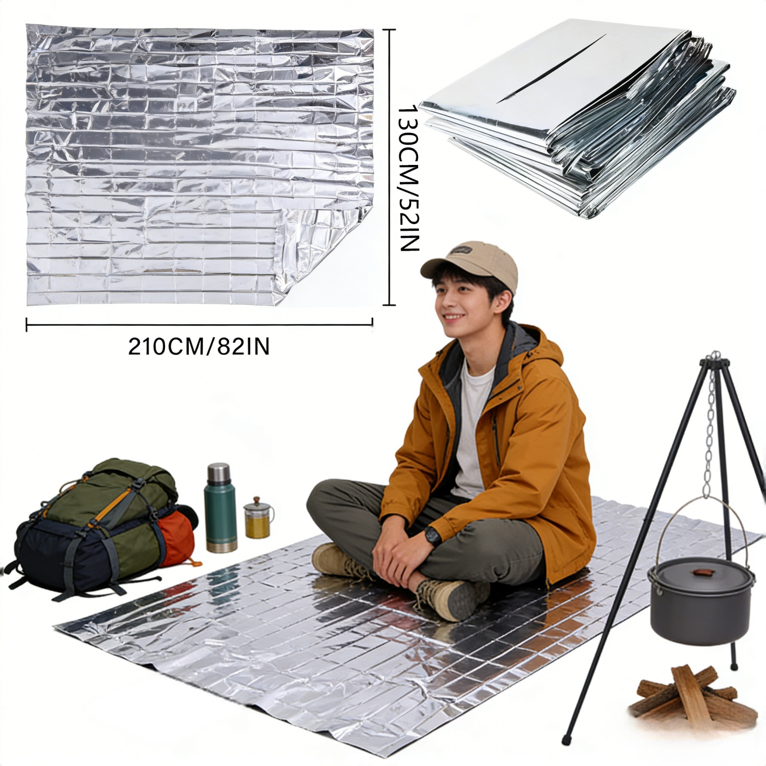 Foldable Reflective Survival B - Survival Blanket Reflective review and price