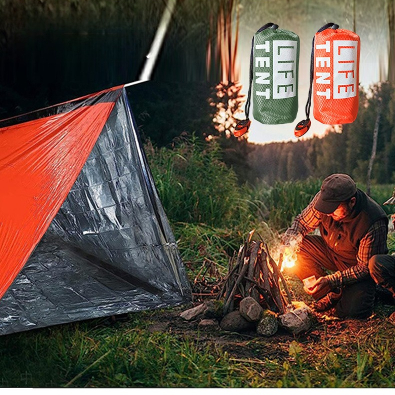 1PC Outdoor Emergency Tent Por - Emergency Mylar Tent review and price