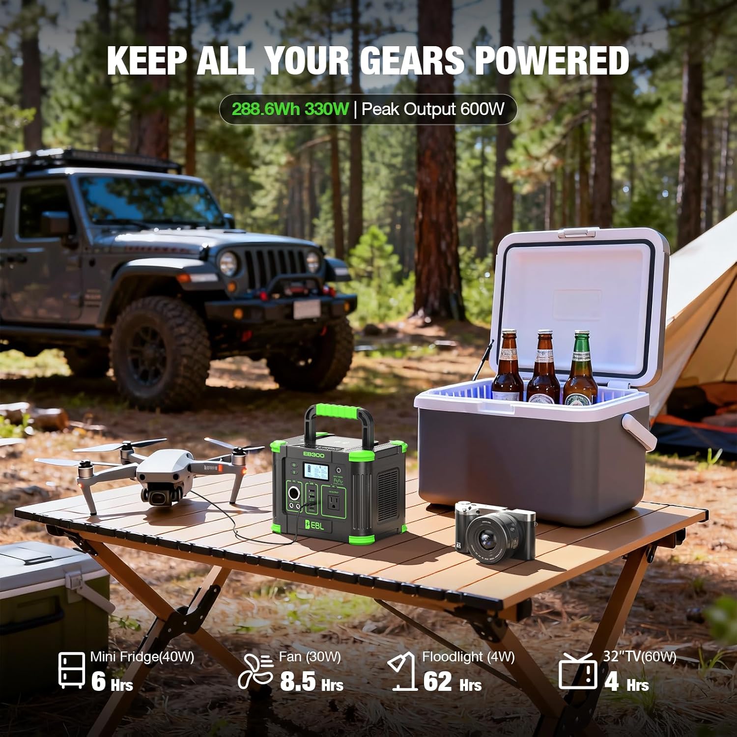 330W Portable Power Station 28 - Solar Emergency Charger review and price